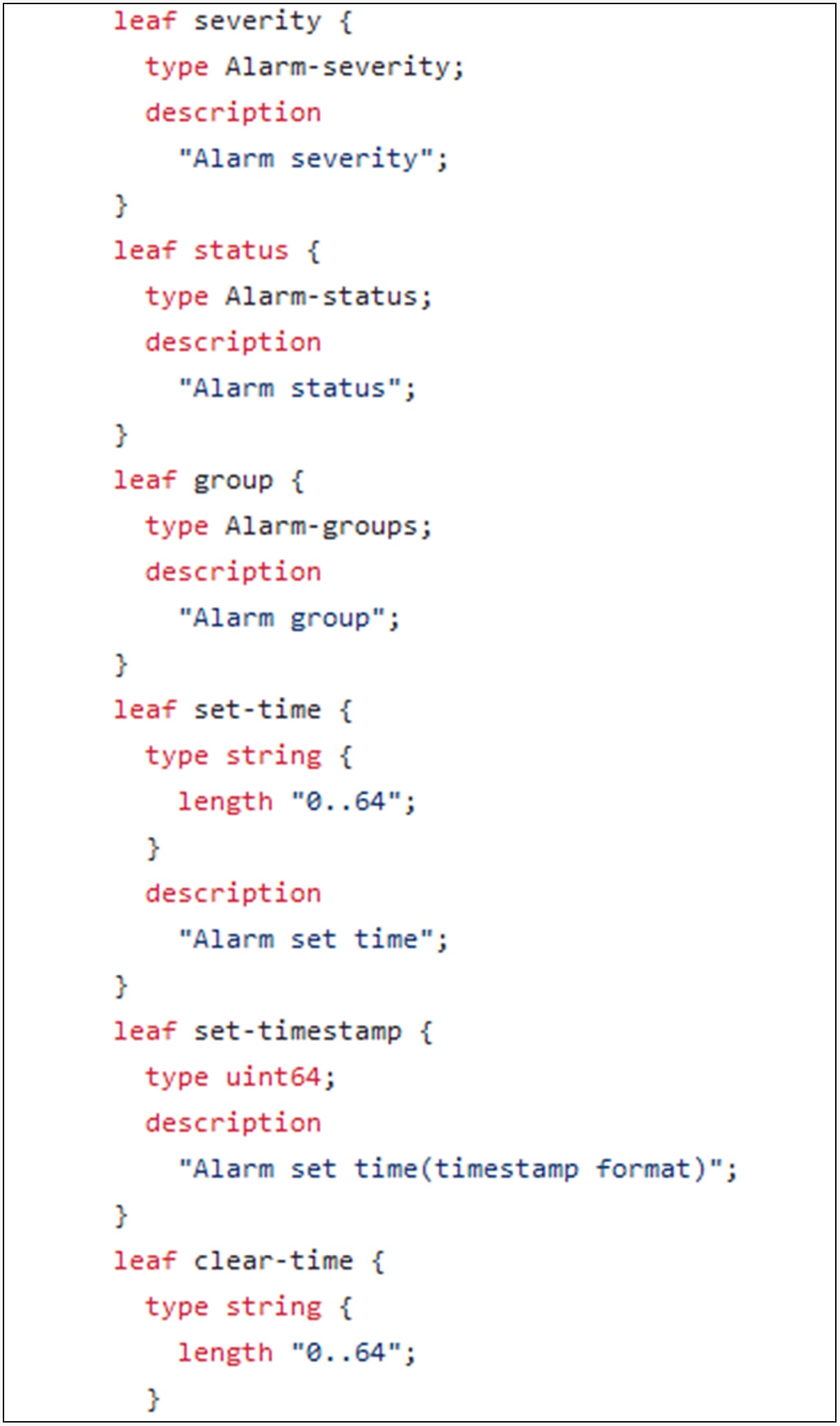 A screenshot of a computer codeDescription automatically generated