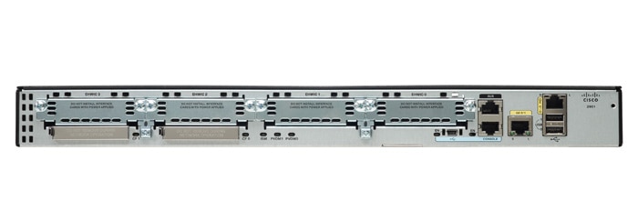 2X  Cisco VIC-2BRI-NT/TE Cisco 2901 K9 V04 