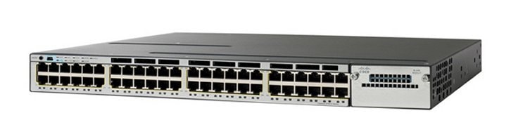 Cisco Cisco WS-C3750X-24P-S Dañado Producto Código Pegatina Barato Gigabit Poe Switch 