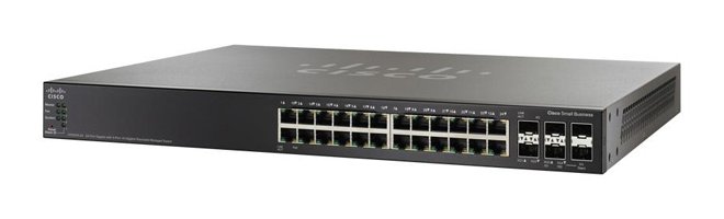 Cisco SG500X-24P 24P GB POE with 4Port 10GB Stackable Managed 