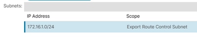 Subnet Scope Export