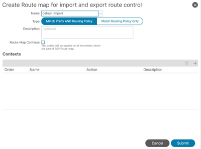 Create Route Map
