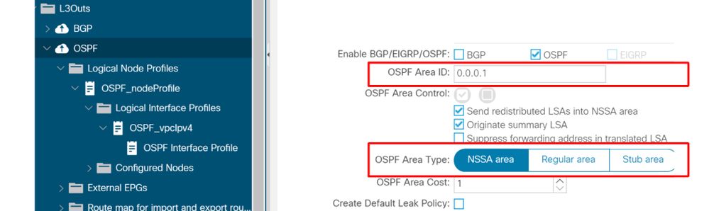 OSPF Policy