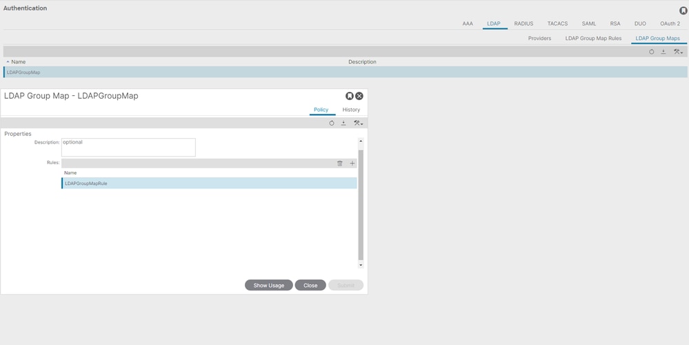 Create LDAP Group Maps