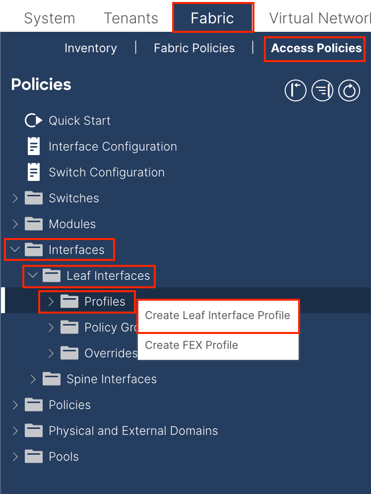Interface Profile 1