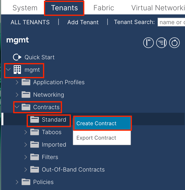 Create Contract 1