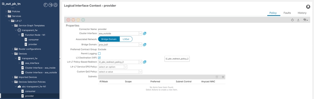 Device Selection Policy Provider Configuration