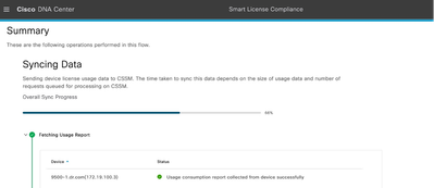 Review Summary of Device and Click Next