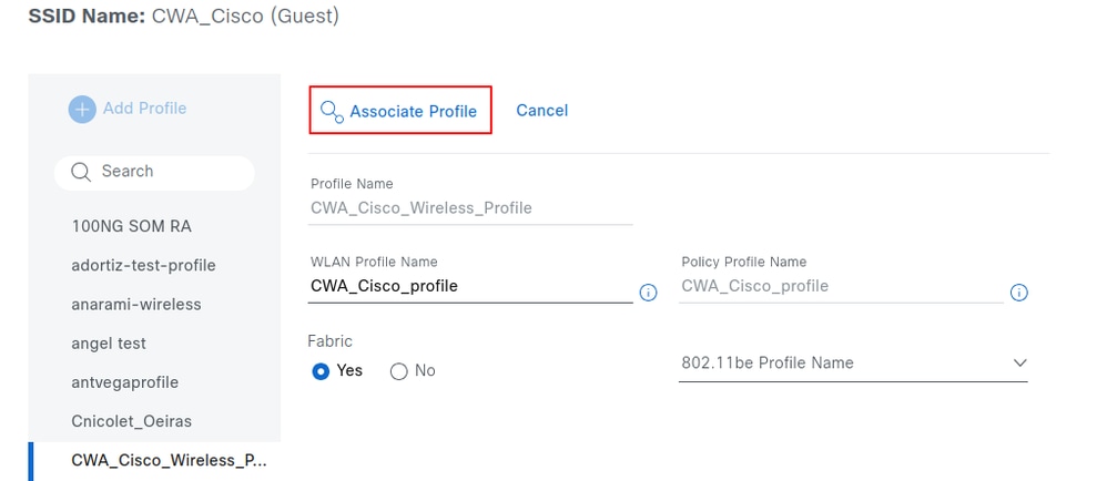 Associate Profile