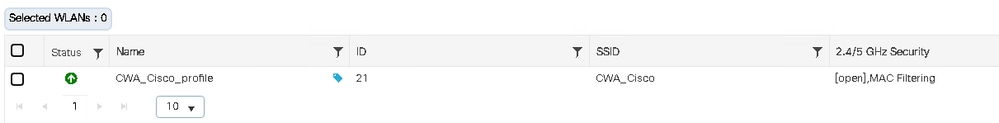 SSID Configuration