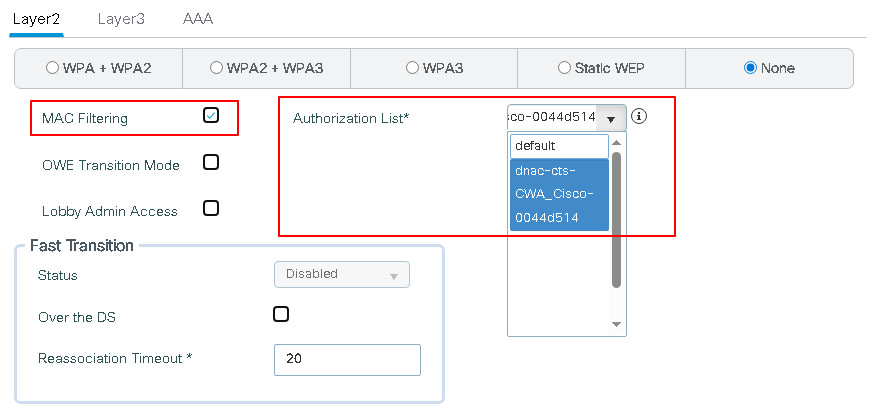 Layer 2 Information