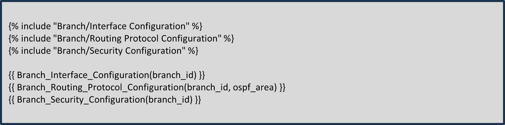 Base Template Structure Example: