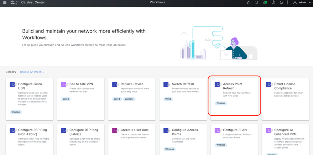 Access Point Refresh Workflow