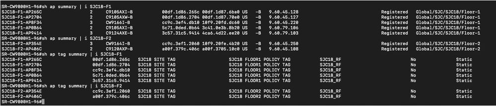 WLC CLI After Example