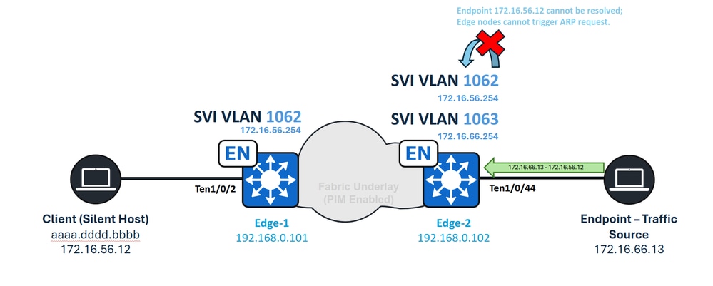 Unknown Unicast Inter-VLAN