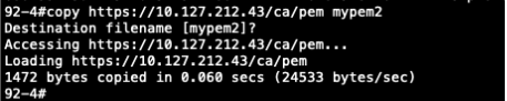 Transfer test