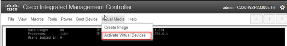 Activate Virtual Devices