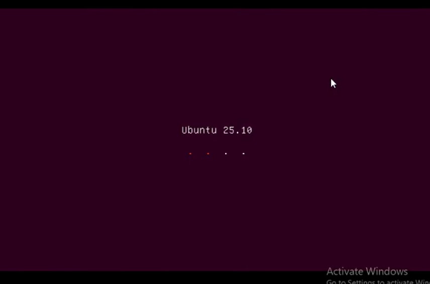 Ubuntu booting 1