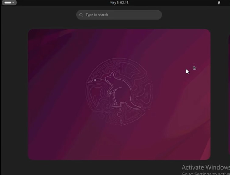 Ubuntu loading screen
