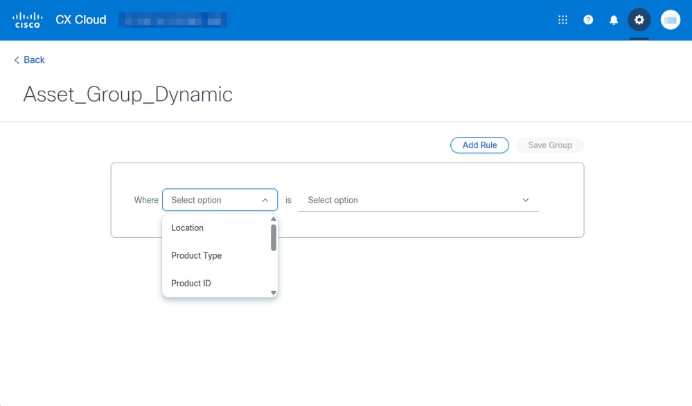 Dynamic Group Rules View