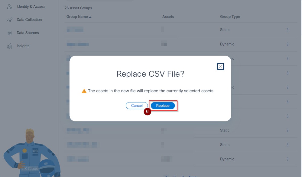 Replace Button