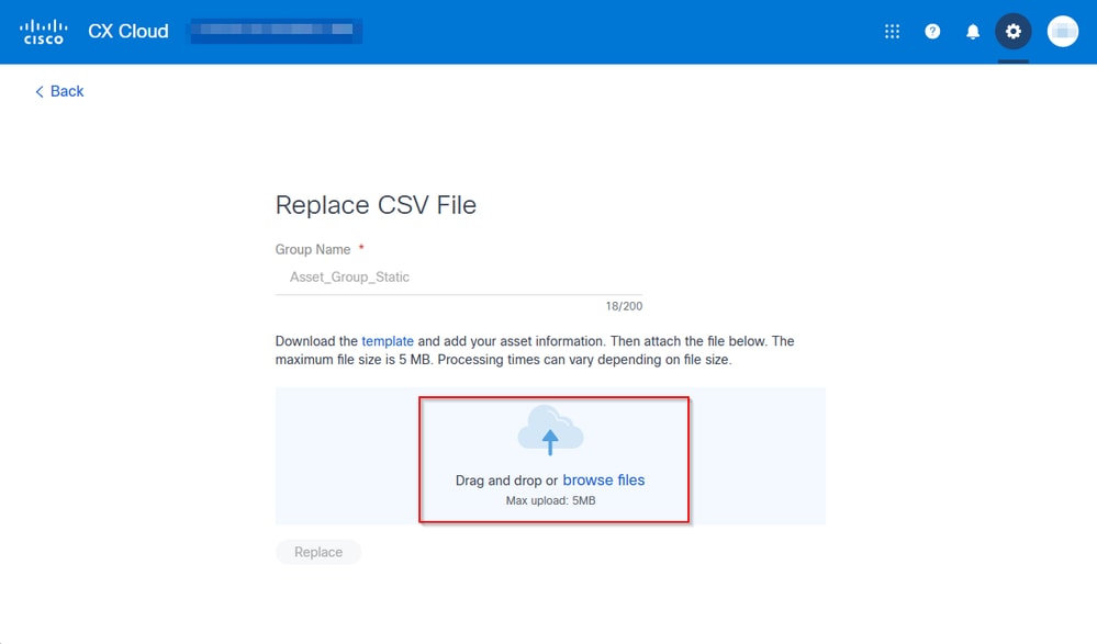 Replace CSV File