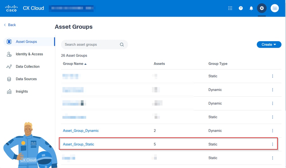 Static Asset Group Updated