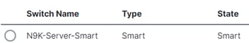 Commutateur N9K-Server-Smart