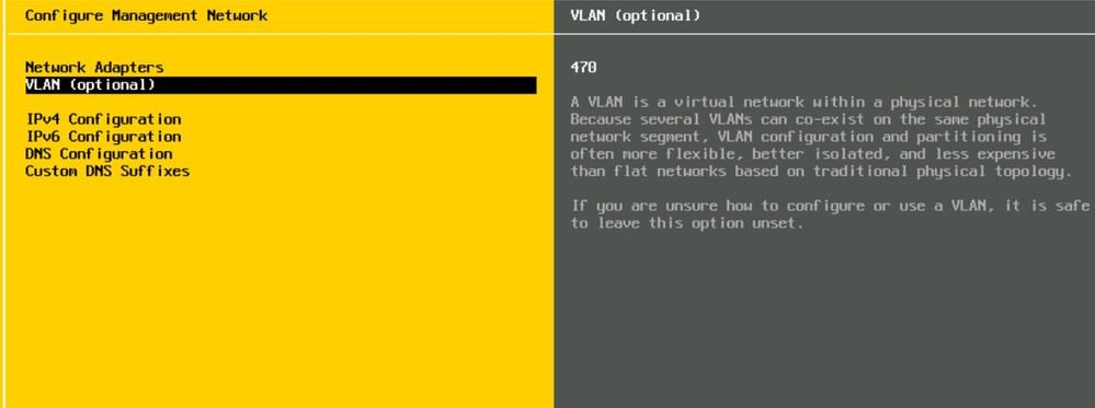 VLAN Configured in OS