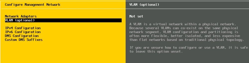 VLAN (Optional)