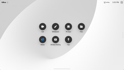 Device home screen