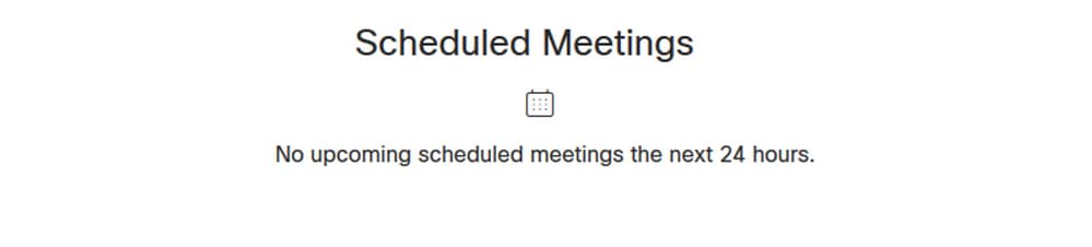 Meeting message
