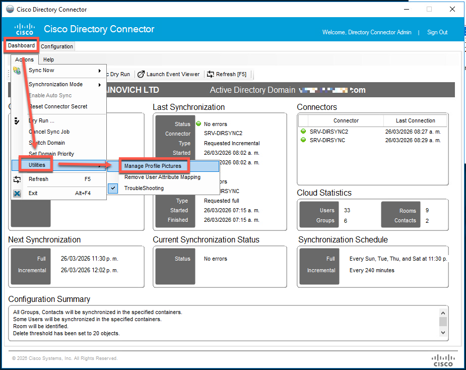 Manage Profile Pictures