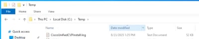 Check Install Logs