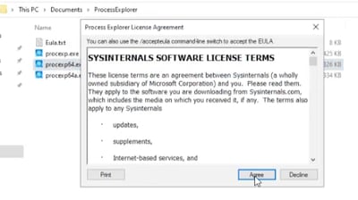 Accept License Agreement