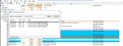Search to Find Processes