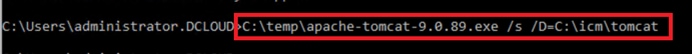 Installation Prompts