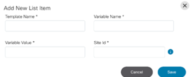 Add New List Item
