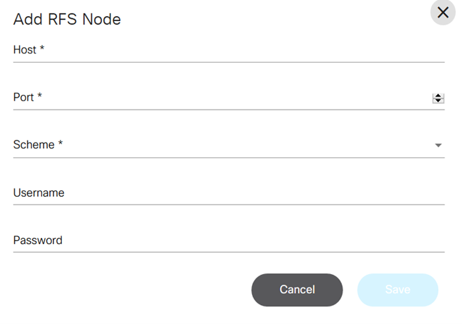 Add RFS Node