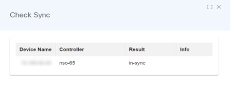 Check Sync