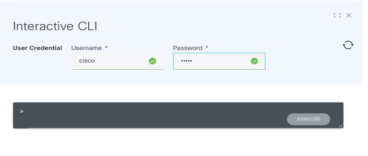 Interactive CLI Credentials