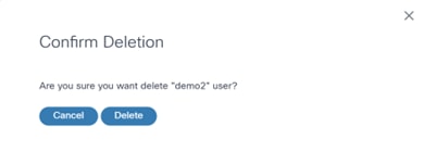 Confirm Deletion