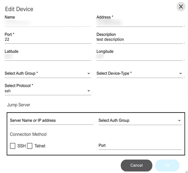 Edit Device: Direct-to-Device Controller