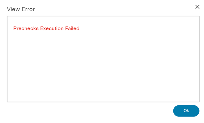 Error Details Window
