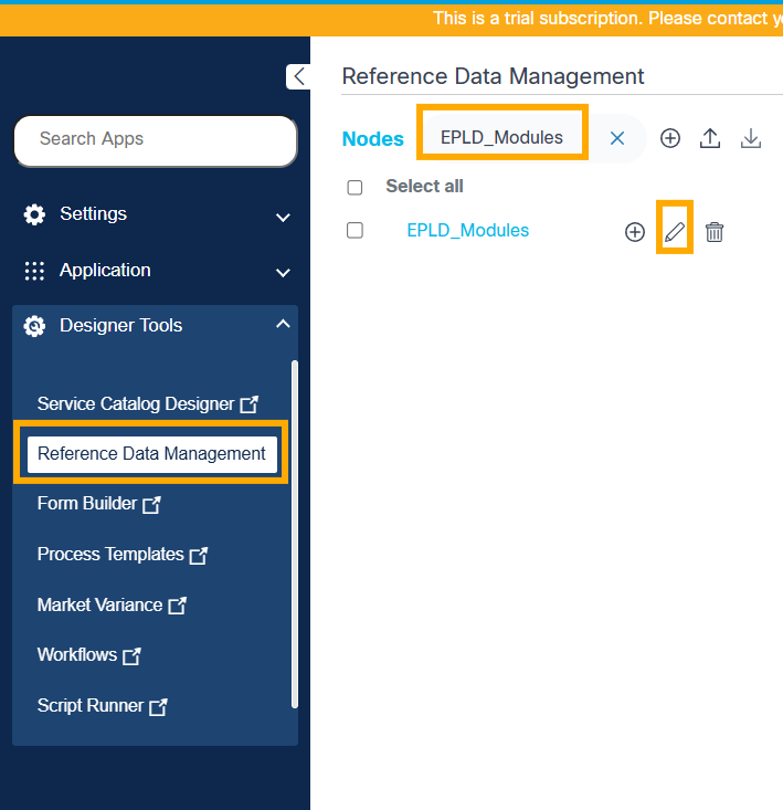 Reference Data Management