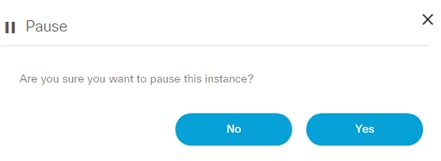 Pause Confirmation