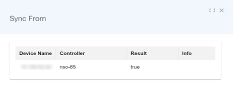 Sync From