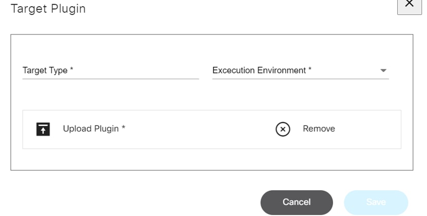 Target Plugins Add and Edit