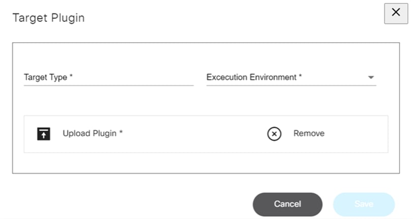 Adding or Editing Target Plugins