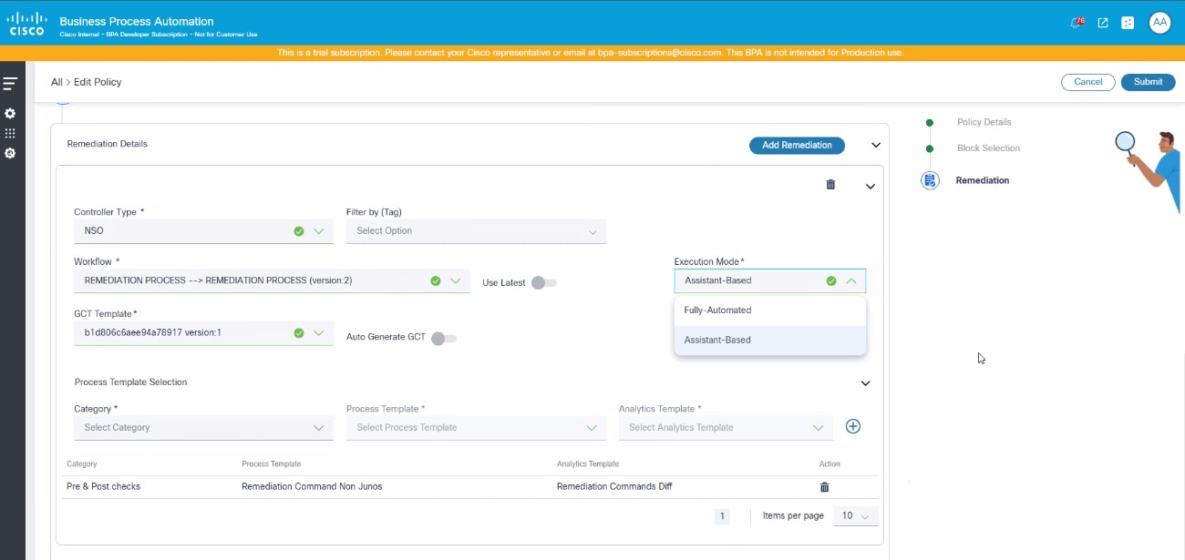 Configuration Policies: Remediation Details